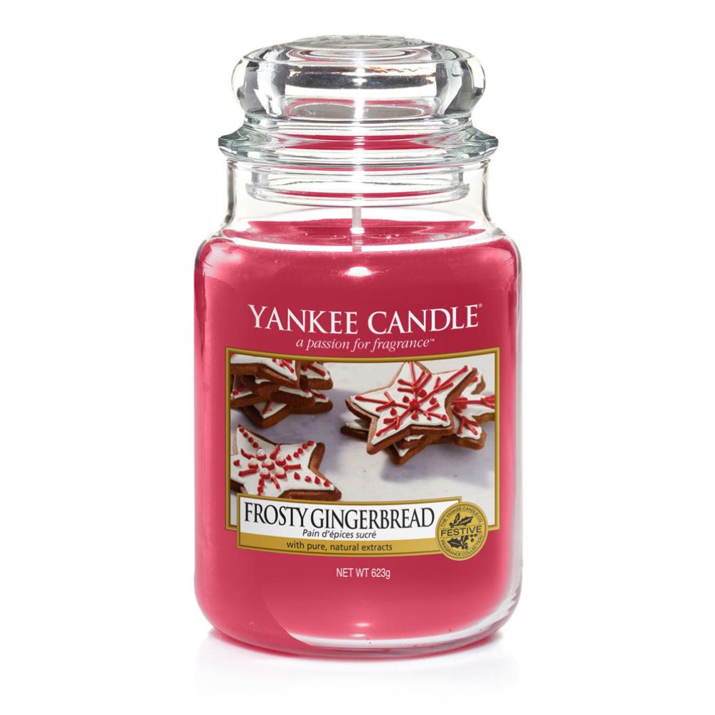 Yankee Candle Frosty Gingerbread Large Jar £22.49